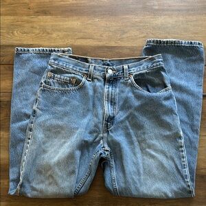 Levi's Blue Regular Fit Straight-Leg Jeans Classic Style